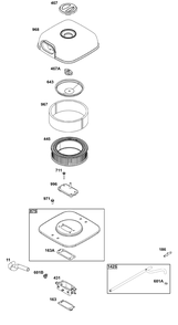 Part Location Diagram of 846502 Briggs and Stratton Tube-breather